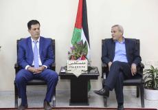 محافظ قلقيلية  يلتقي وفدا من وزارة السياحة