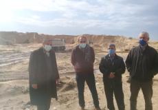 غزة : الاقتصاد تتابع عمل المقالع في محافظات القطاع كافة