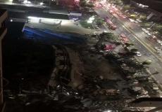 انهيار فندق في الصين