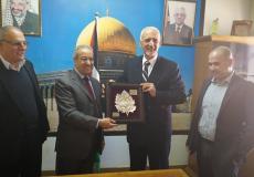 تكرم رئيس بعثة الأمم المتحدة لسجل أضرار الجدار