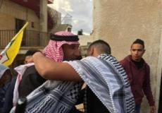 لحظة الافراج عن الاسير خليل العمور