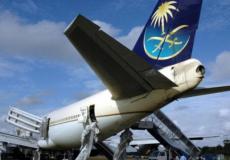 طائرة تحمل شعار الخطوط السعودية ـ أرشيف