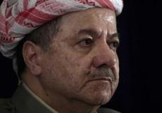رئيس إقليم كردستان مسعود برزاني