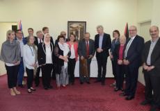 جانب من الزيارة