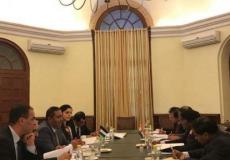 المشاورات السياسية بين فلسطين والهند