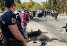 مكان عملية اطلاق النار بالقدس
