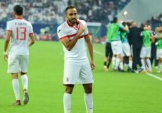 لاعب نادي الزمالك محمود عبدالمنعم كهربا .