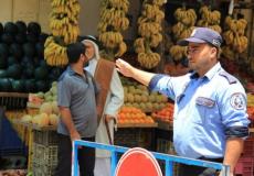 شرطي مرور بغزة