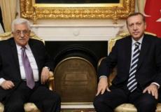الرئيس عباس والرئيس التركي أردوغان - ارشيف