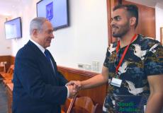 محمد سعود وبنيامين نتنياهو