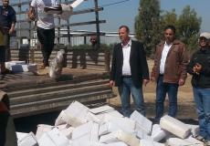 إتلاف 12 طناً من الأغذية الفاسدة ومنتهية الصلاحية في غزة