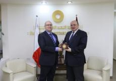 الشوا يستقبل ممثل جمهورية مالطا