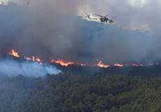 الحريق التهم أكثر من 1500 فدان