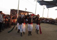 مركز د. حيدر عبد الشافي للثقافة والتنمية يحيي حفلاً فنياً شرق مدينة غزة .jpg