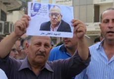 أطلقت ثلاث طلقات على ناهض حتر عندما كان يهم بحضور جلسة محاكمته في عمان