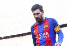 نجم كرة القدم الأرجنتيني ليونيل ميسي