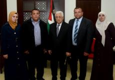 الرئيس يستقبل عائلات شهداء القدس المحتجزة جثامينهم