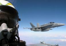 طائرة امريكية مشاركة بعملية الموصل