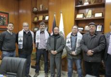 بلدية غزة تستضيف وفد من بلدية برشلونة 