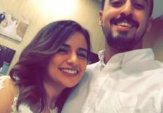 محمود ملحم وزوجته