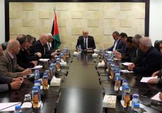 رامي الحمد الله رئيس الوزراء يستقبل المكتب التنفيذي لمخيمات الضفة الغربية