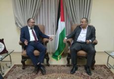 الوزير قطامي ومدير منظمة التعاون الإسلامي 