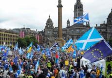 صوتت غالبية الاسكتلنديين لصالح البقاء في الاتحاد الاوروبي