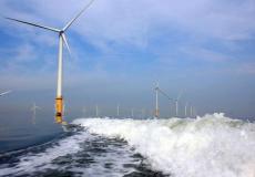 مزرعة رياح في المحيط الأطلسي 
