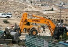 الاحتلال يهدم خيمة سكنية بمسافر يطا جنوب الخليل