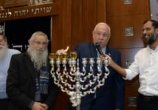 الرئيس الإسرائيلي رؤوفين ريفلين