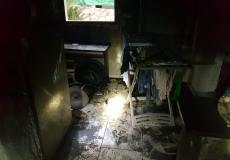 احتراق فرشة كاد ان يؤدي باحتراق منزل في المغار 