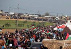 مسيرة العودة الكبرى -حدود غزة الشرقية-