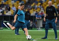 كريستيانو رونالدو نجم فريق ريال مدريد