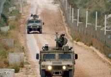 جيش الاحتلال الإسرائيلي على حدود لبنان - أرشيفية -