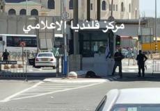 إصابة فتاة على حاجز قلنديا