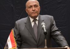 وزير الخارجية المصري سامح شكري