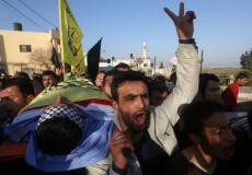 جنازة شهيد فلسطيني - صورة تعبيرية