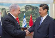 الرئيس الصيني شي جين بينغ، رئيس الوزراء الإسرائيلي بنيامين نتنياهو