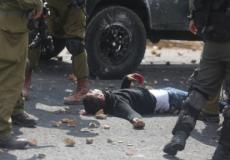 فلسطيني مصاب 