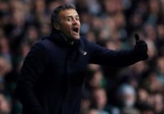 المدرب الإسباني لويس إنريكي 