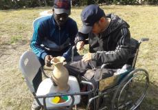  المخيم الشتوي لذوي الإعاقة يطوي يومه الرابع بنجاح