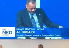  أمين عام الخارجية العُمانية ‏بدر بن حمد بن حمود البوسعيدي