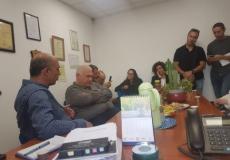 مدير وزارة جودة البيئة يتفقد المشاريع البيئية في أم الفحم