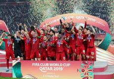 ليفربول يتوصل لاتفاق لضم نجم جديد -صورة لنادي ليفربول يحتفل-