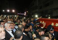 جانب من جنازة الشهيد فادي البطش