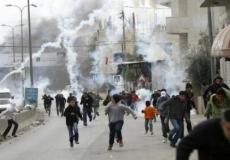 إصابات بالاختناق بين صفوف الطلبة ارشيف