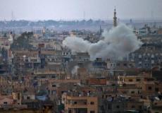 أرشيفية / قصف على درعا