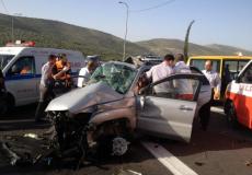 حادث سير في جنين - ارشيف