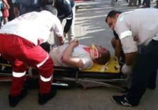 لاعب الباركور محمد زقوت