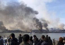 قصف مدفعي كوري شمالي